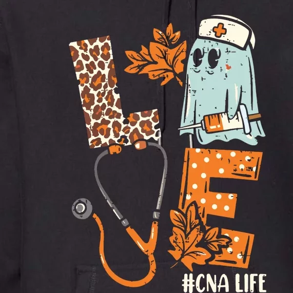 Halloween Nurse Assistant Shirts Love Cna Life Stethoscope Premium Hoodie