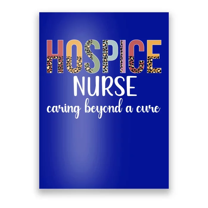 Hospice Nurse Appreciation Palliative Nurse Hospice Nursing Gift Poster