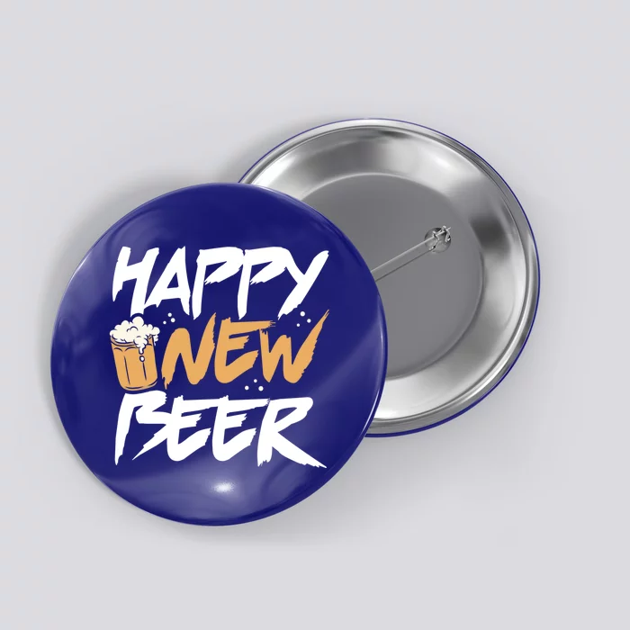 Happy New Beer Gift Happy New Year Gift New Years Eve Beer Lover Gift Button