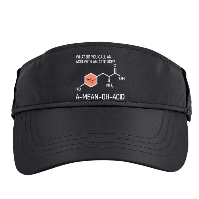 Humor Nerdy Chemistry Giftsamino Acid Adult Drive Performance Visor