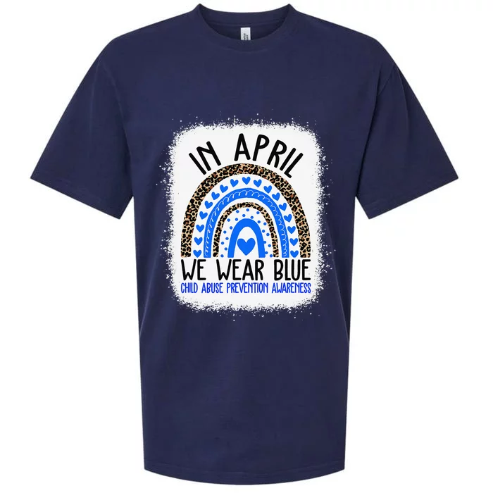 Hope National Child Abuse Prevention Month Sueded Cloud Jersey T-Shirt