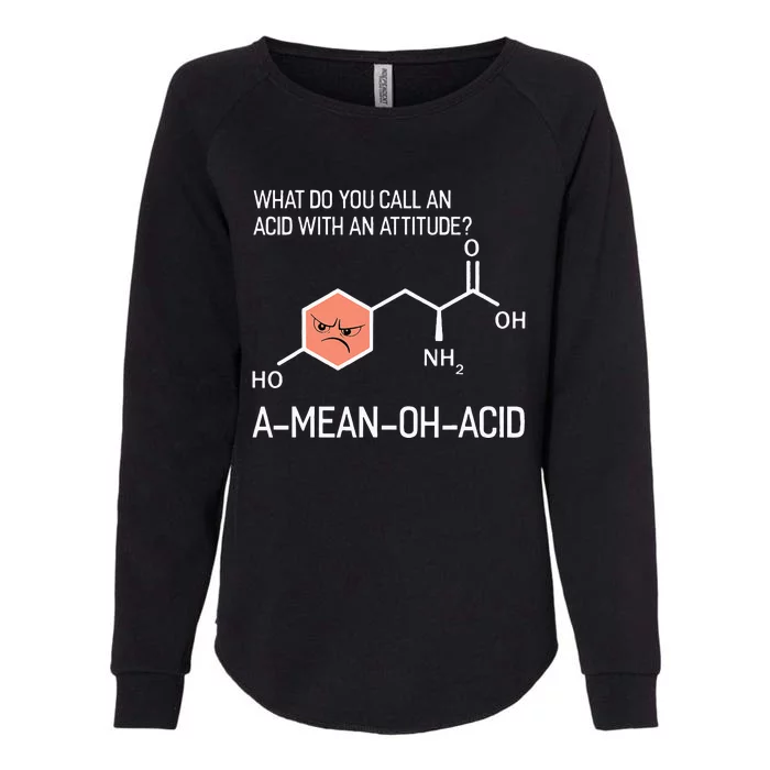 Humor Nerdy Chemistry GiftsAmino Acid Womens California Wash Sweatshirt