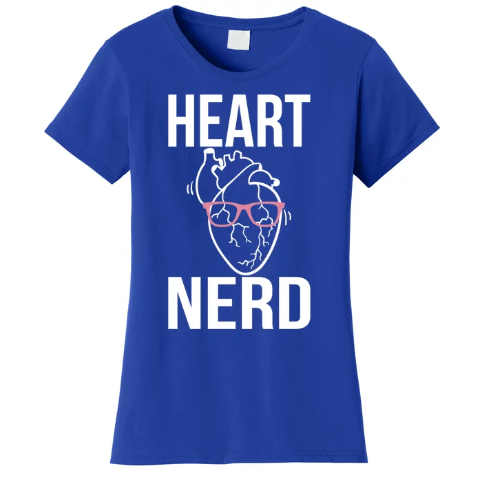 Heart Nerd Cardiac Nurse Cardiac Nursing Gift Women's T-Shirt