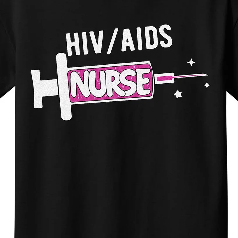 Hivaids Nurse Cute Palliative Care Nursing Unit Rn Kids T-Shirt