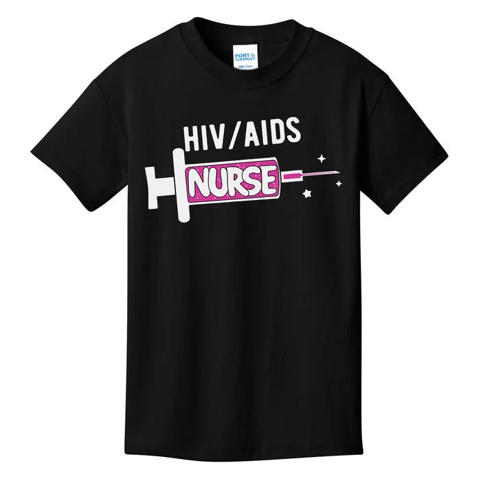 Hivaids Nurse Cute Palliative Care Nursing Unit Rn Kids T-Shirt