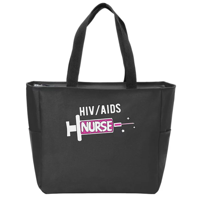 Hivaids Nurse Cute Palliative Care Nursing Unit Rn Zip Tote Bag