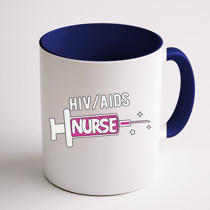 Hivaids Nurse Cute Palliative Care Nursing Unit Rn Front & Back Coffee Mug