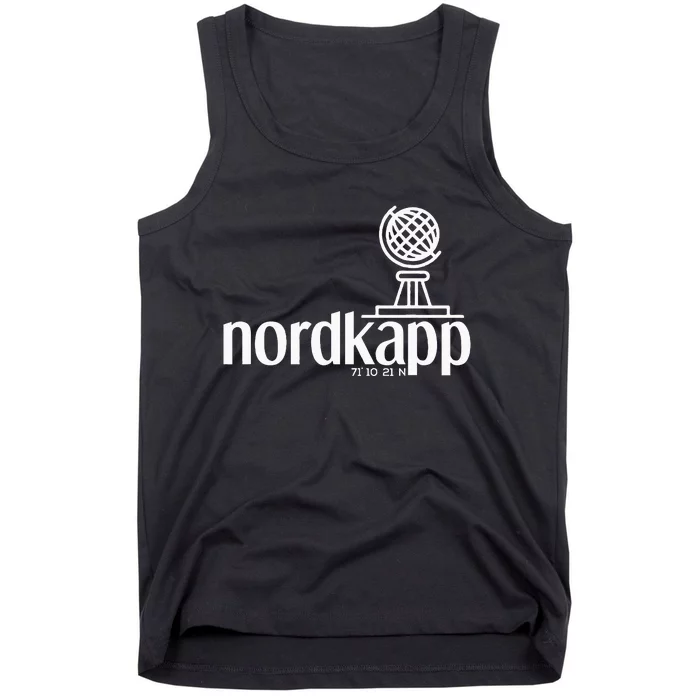 Historical North Cape Norway Scandinavia Design Tank Top