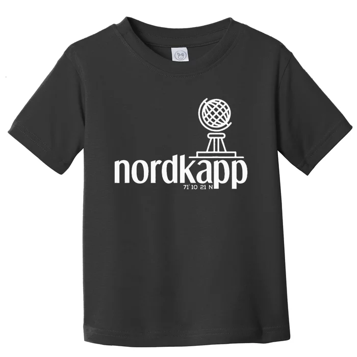 Historical North Cape Norway Scandinavia Design Toddler T-Shirt