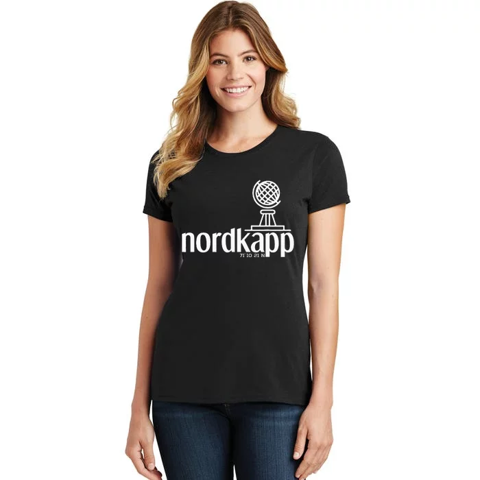 Historical North Cape Norway Scandinavia Design Women's T-Shirt