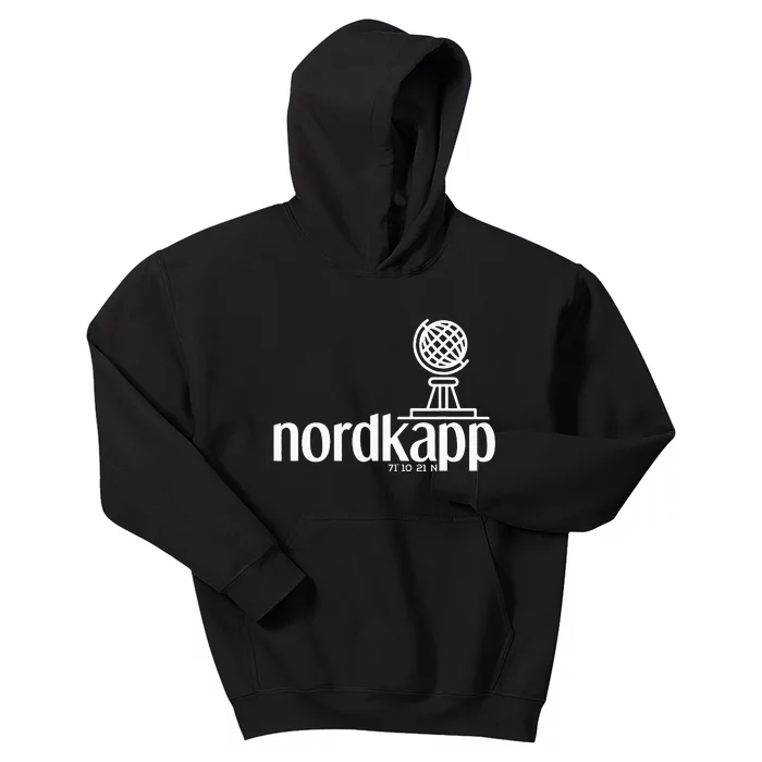 Historical North Cape Norway Scandinavia Design Kids Hoodie