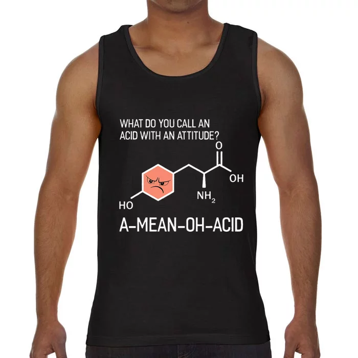 Humor Nerdy Chemistry Gifts Amino Acid For Comfort Colors® Tank Top