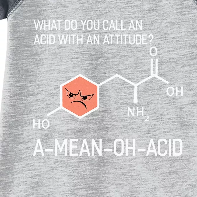 Humor Nerdy Chemistry Gifts Amino Acid For Infant Baby Jersey Bodysuit