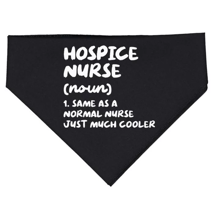 Hospice Nurse Definition Nursing USA-Made Doggie Bandana