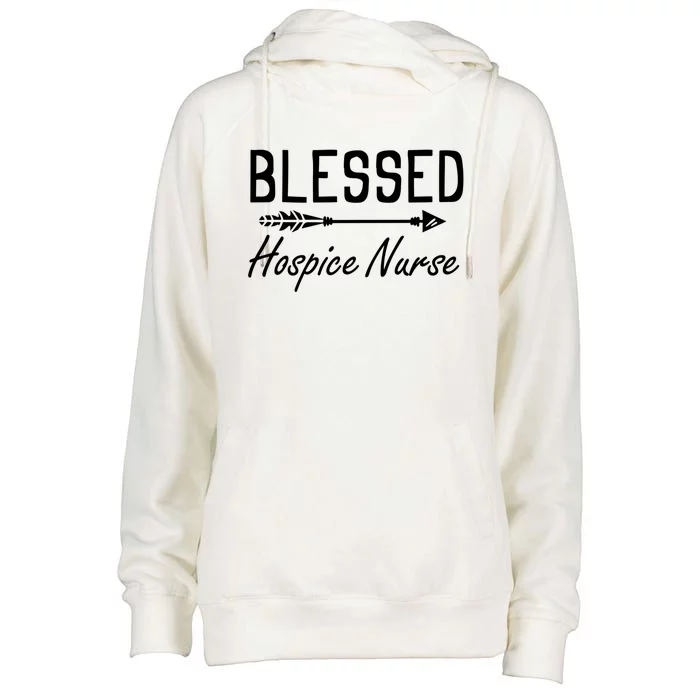 Hospice Nursing Diagnosis Hospice Hospital Hospice Nurse Gift Womens Funnel Neck Pullover Hood