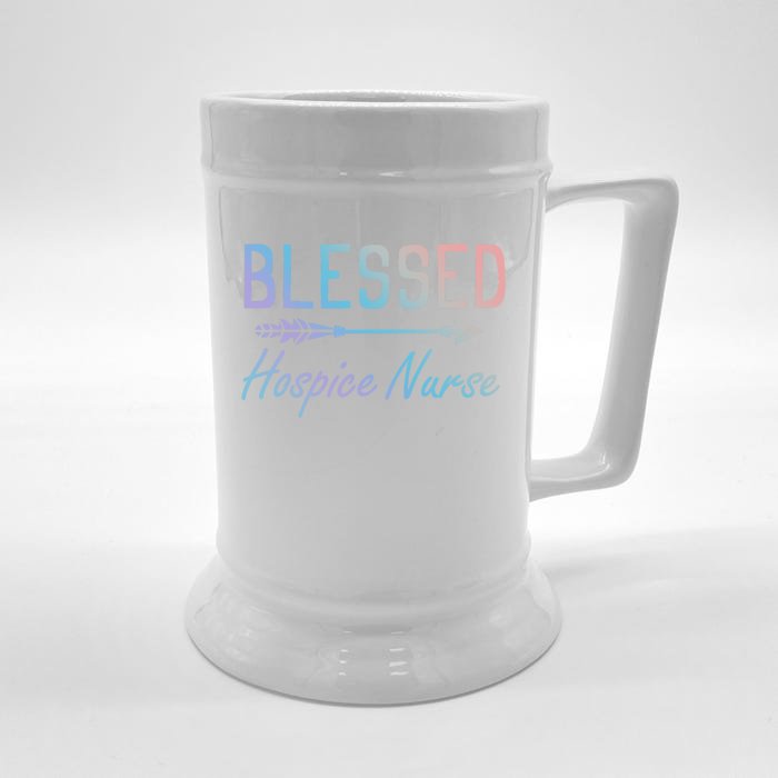 Hospice Nursing Diagnosis Hospice Hospital Hospice Nurse Gift Front & Back Beer Stein