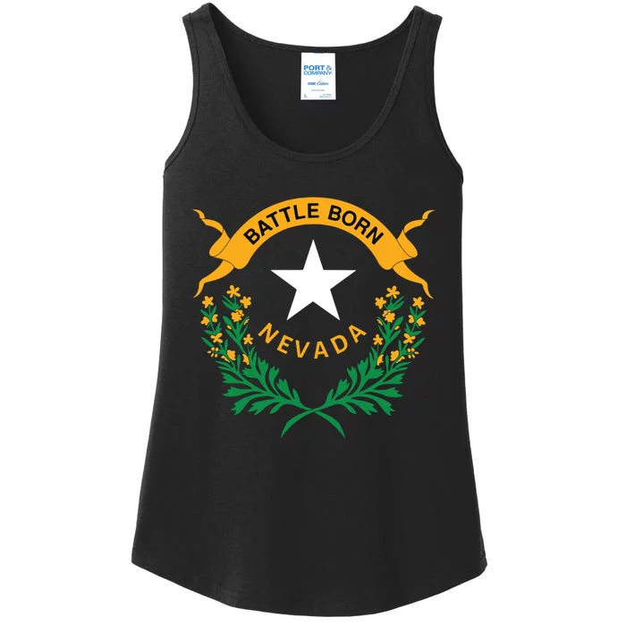 Happy Nevada Day Ladies Essential Tank