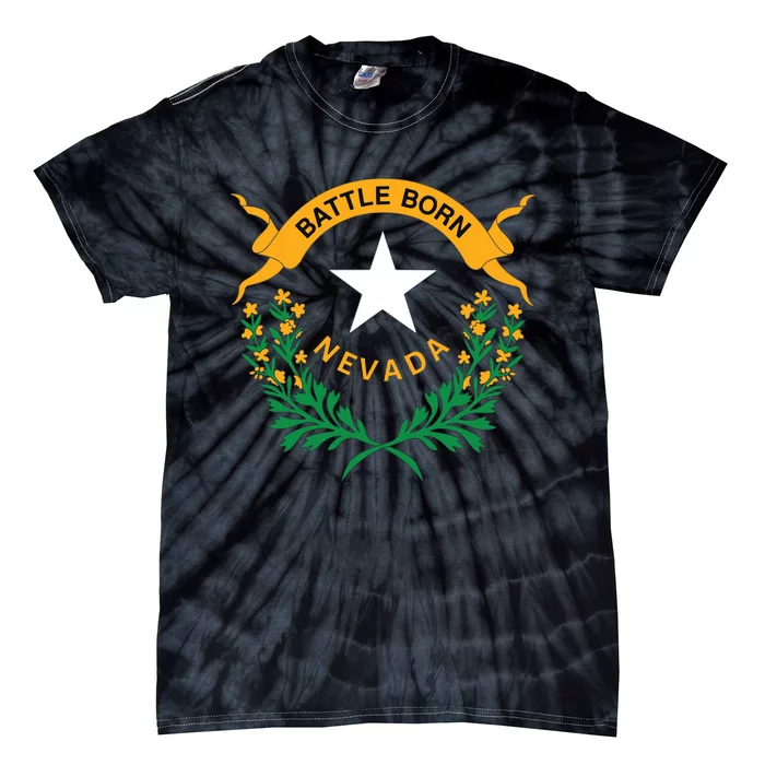 Happy Nevada Day Tie-Dye T-Shirt