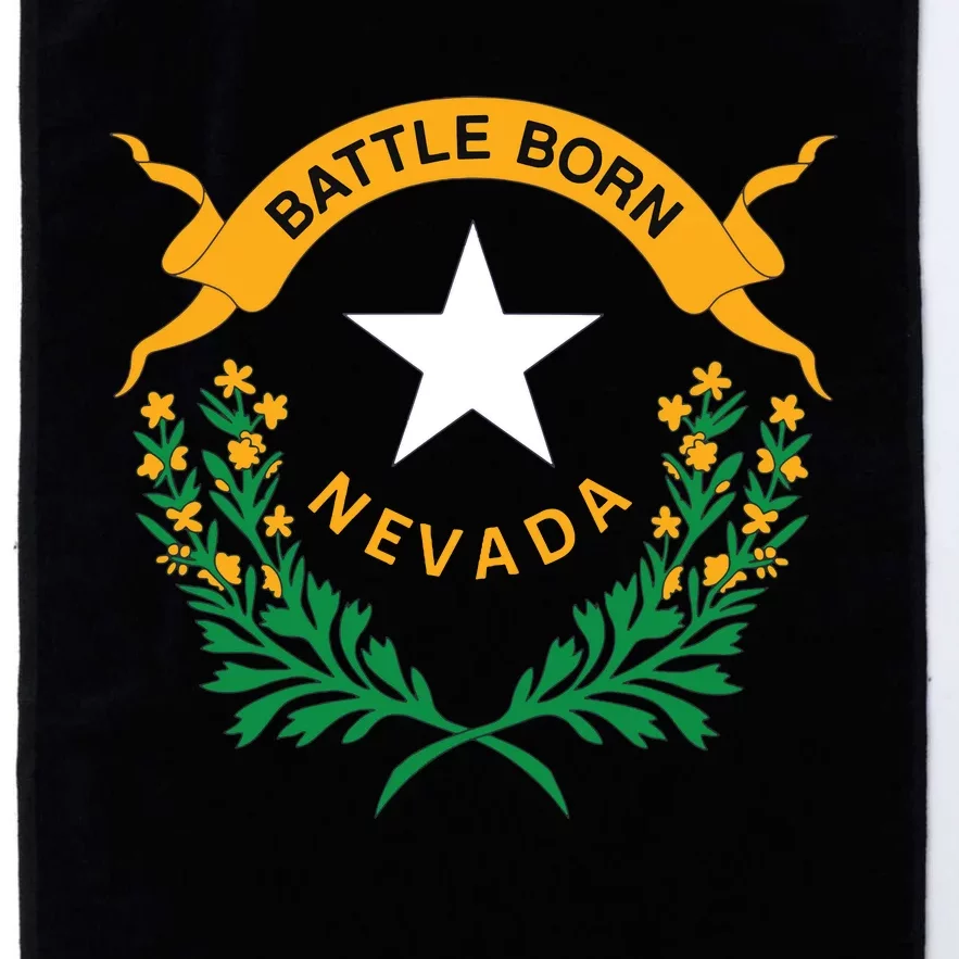 Happy Nevada Day Platinum Collection Golf Towel