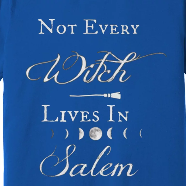 Halloween Not Every Witch Lives In Salem Witchy Goth Gift Premium T-Shirt