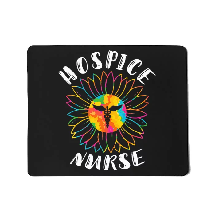 Hospice Nurse EMT Registered Nursing Medical Hospice Work Mousepad