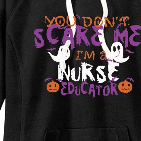 Hilarious Nurse Educator Halloween Costume Women's Fleece Hoodie