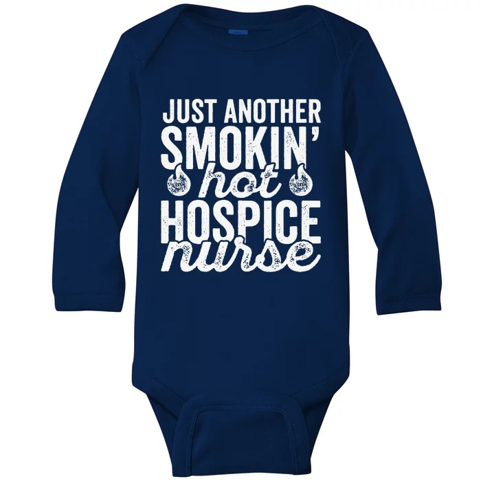 Hospice Nurse For National Nurses Day Baby Long Sleeve Bodysuit