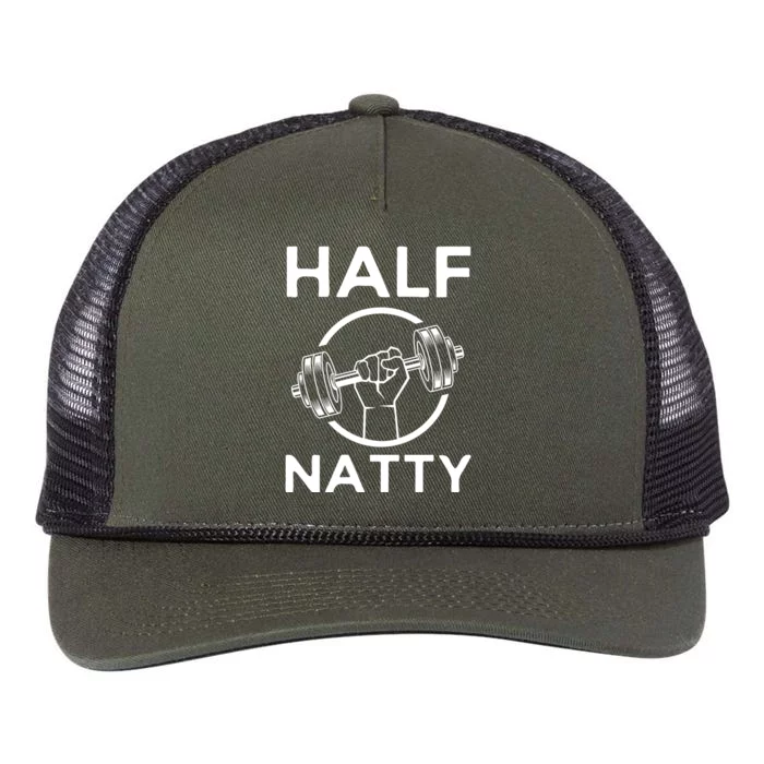 Half Natty Fitness Gym Retro Rope Trucker Hat Cap