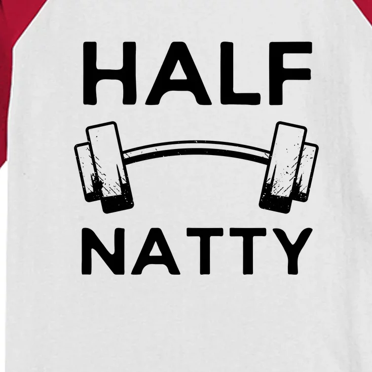 Half Natty Fitness Gym Kids Colorblock Raglan Jersey