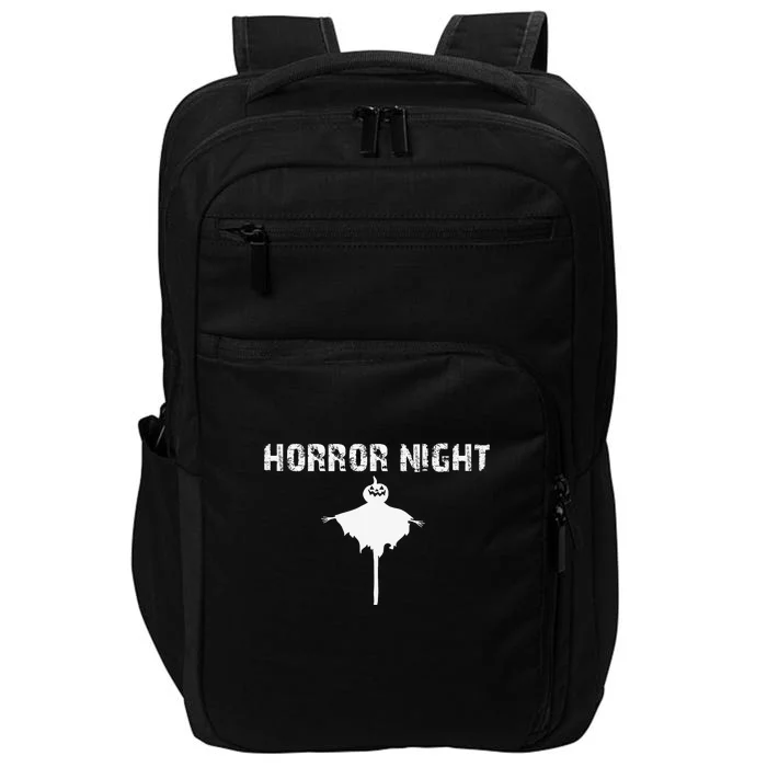 Horror Night | Funny Happy Halloween Impact Tech Backpack