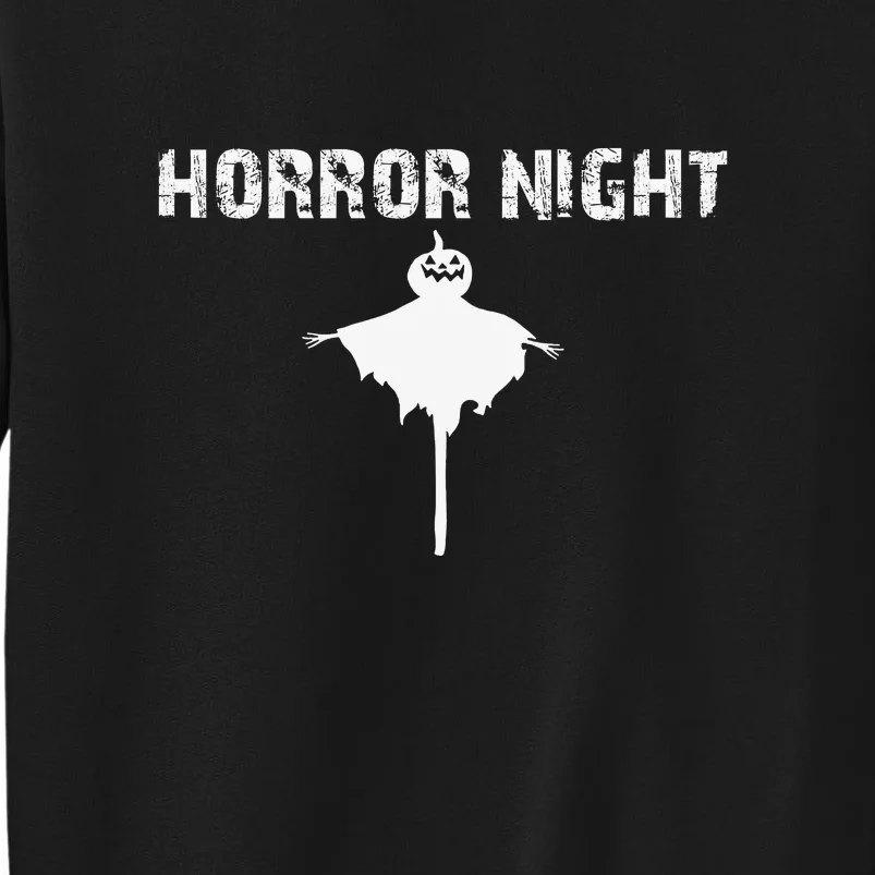 Horror Night | Funny Happy Halloween Tall Sweatshirt