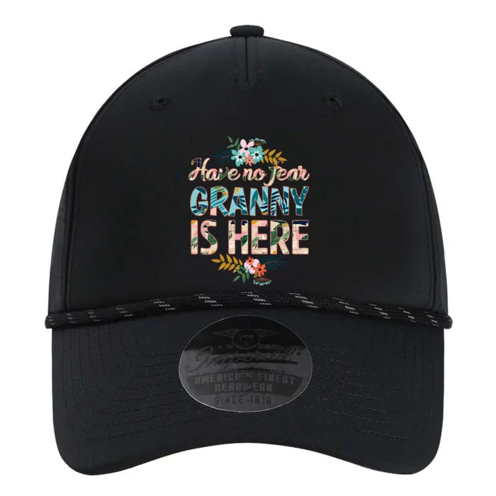 Have No Fear Granny Is Here Funny Mother's Day Granny Cool Gift Performance The Dyno Cap