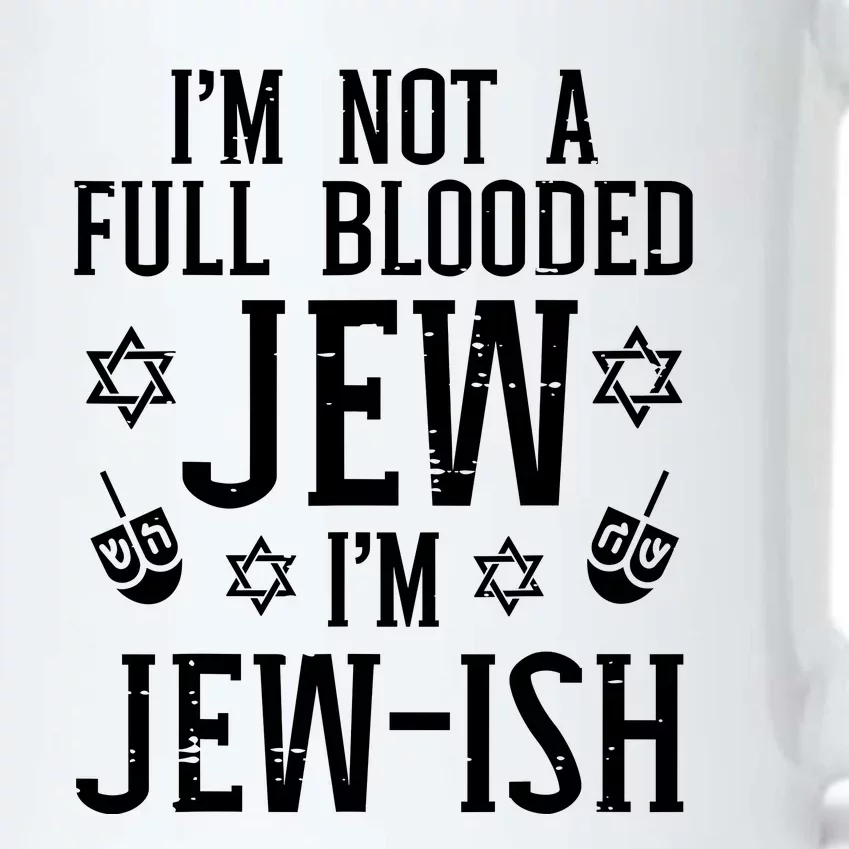 Hanukkah Not Full Blooded Jew Jewish Chanukah Black Color Changing Mug