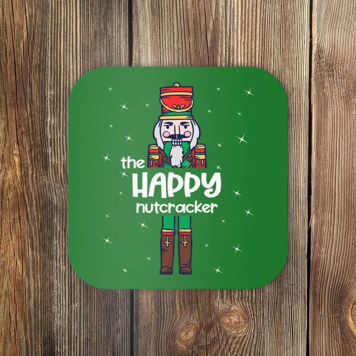 Happy Nutcracker Family Matching Funny Pajama Coaster