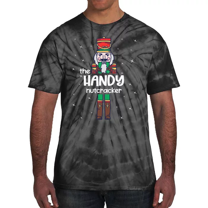 Handy Nutcracker Family Matching Funny Pajama Tie-Dye T-Shirt