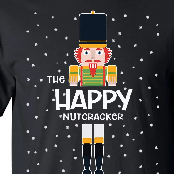 Happy Nutcracker Family Matching Funny Pajama Tall T-Shirt