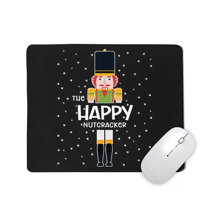 Happy Nutcracker Family Matching Funny Pajama Mousepad