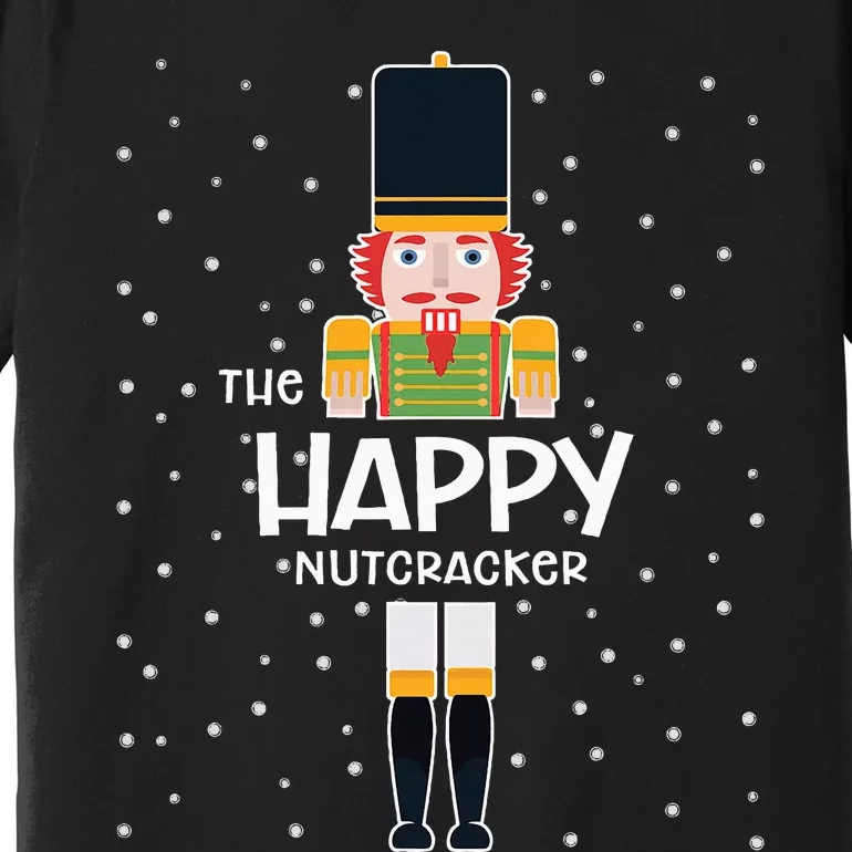 Happy Nutcracker Family Matching Funny Pajama Premium T-Shirt