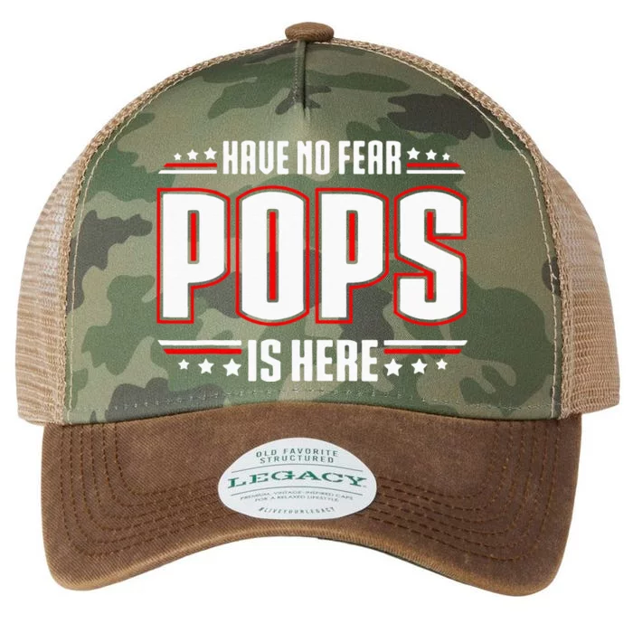 Have No Fear Pops Is Here Legacy Tie Dye Trucker Hat