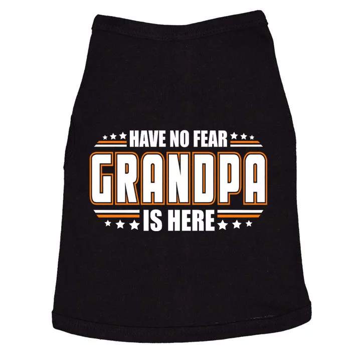 Have No Fear Grandpa Is Here Doggie Tank