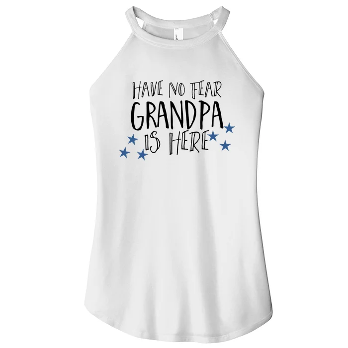 Have No Fear Grandpa Is Here Women’s Perfect Tri Rocker Tank