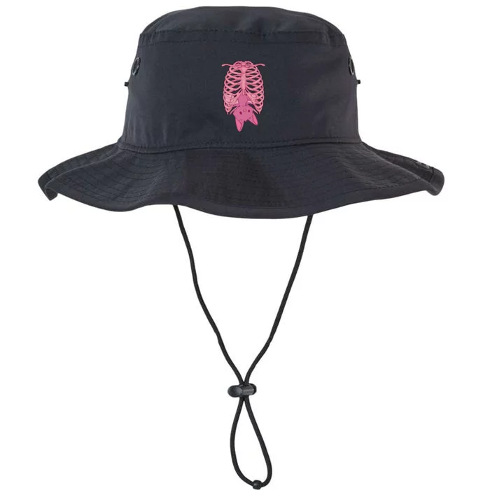 Halloween Nu Goth Pink Bat Pastel Goth Legacy Cool Fit Booney Bucket Hat