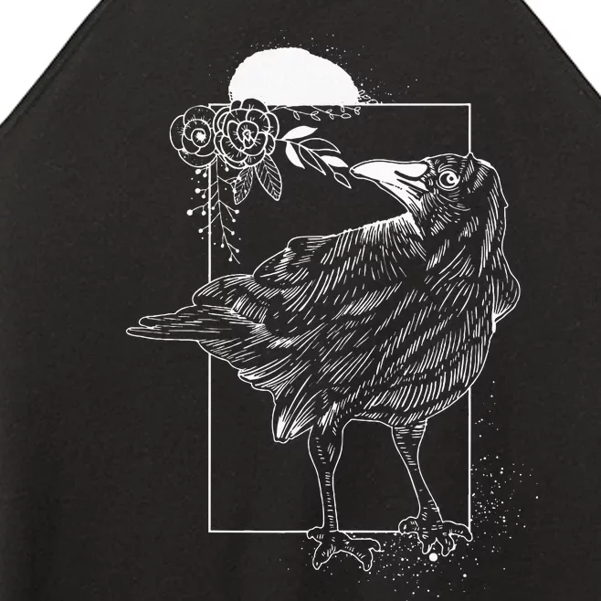 Halloween Night Gift Idea Birds Crow Women’s Perfect Tri Rocker Tank