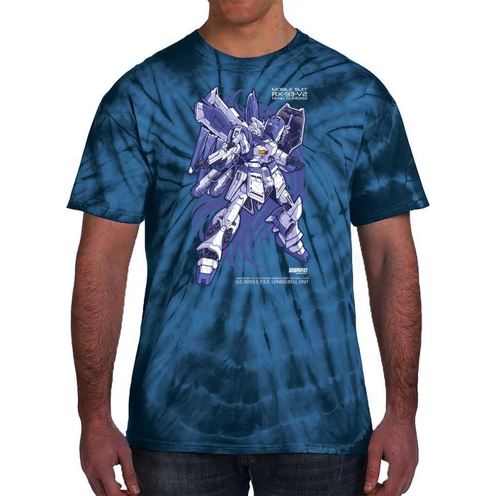 Hi Nu Gundam Tie-Dye T-Shirt