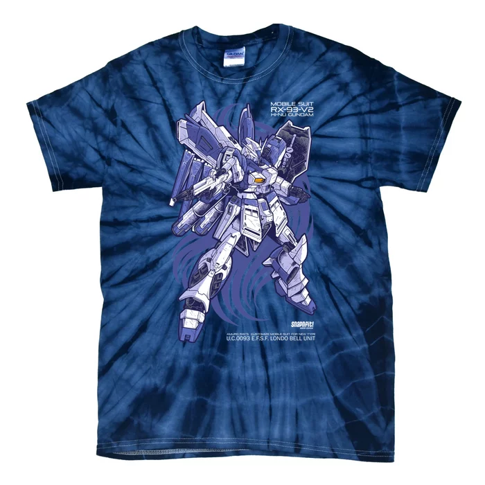 Hi Nu Gundam Tie-Dye T-Shirt