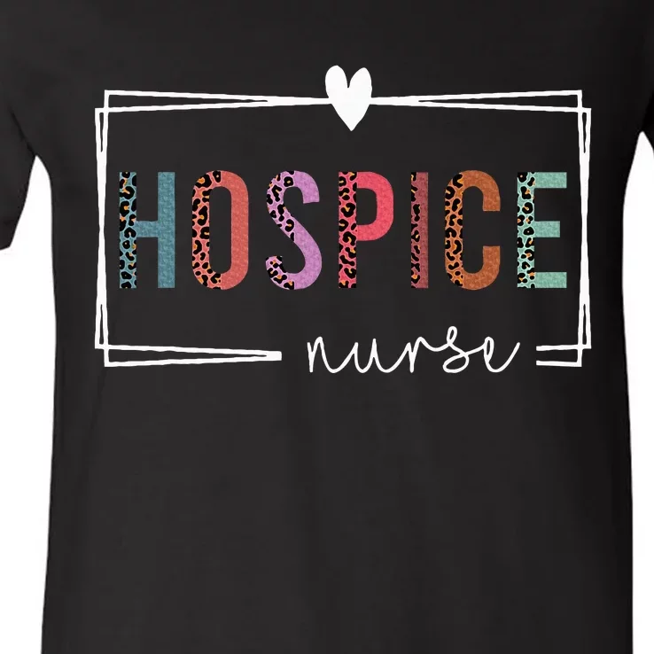 Hospice Nurse Hospice Nurse Nurses Day V-Neck T-Shirt