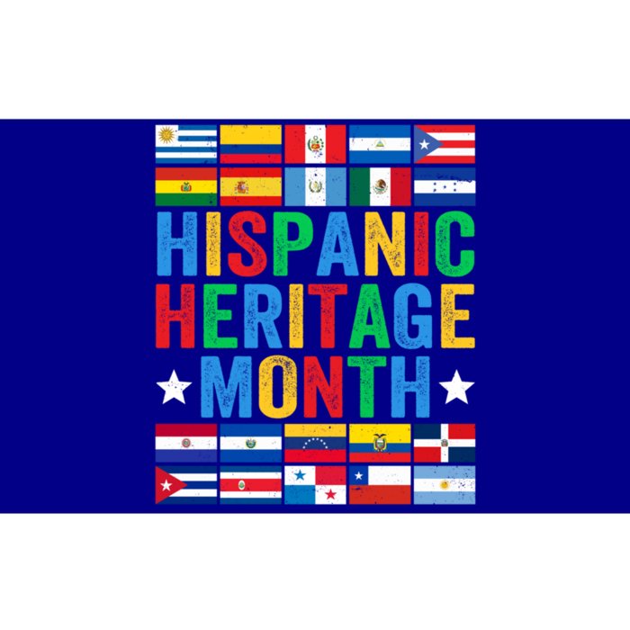 Happy National Hispanic Heritage Month Funny Gift Bumper Sticker