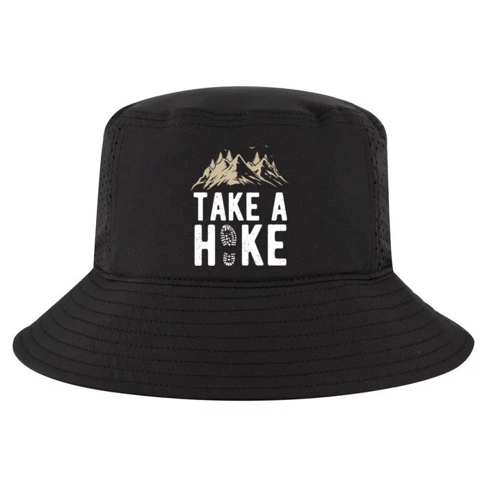 Hiking Nature Hike Hiker Outdoor Funny Take A Hike Cool Comfort Performance Bucket Hat