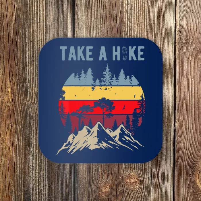 Hiking Nature Hike Hiker Outdoor Funny Take A Hike Coaster