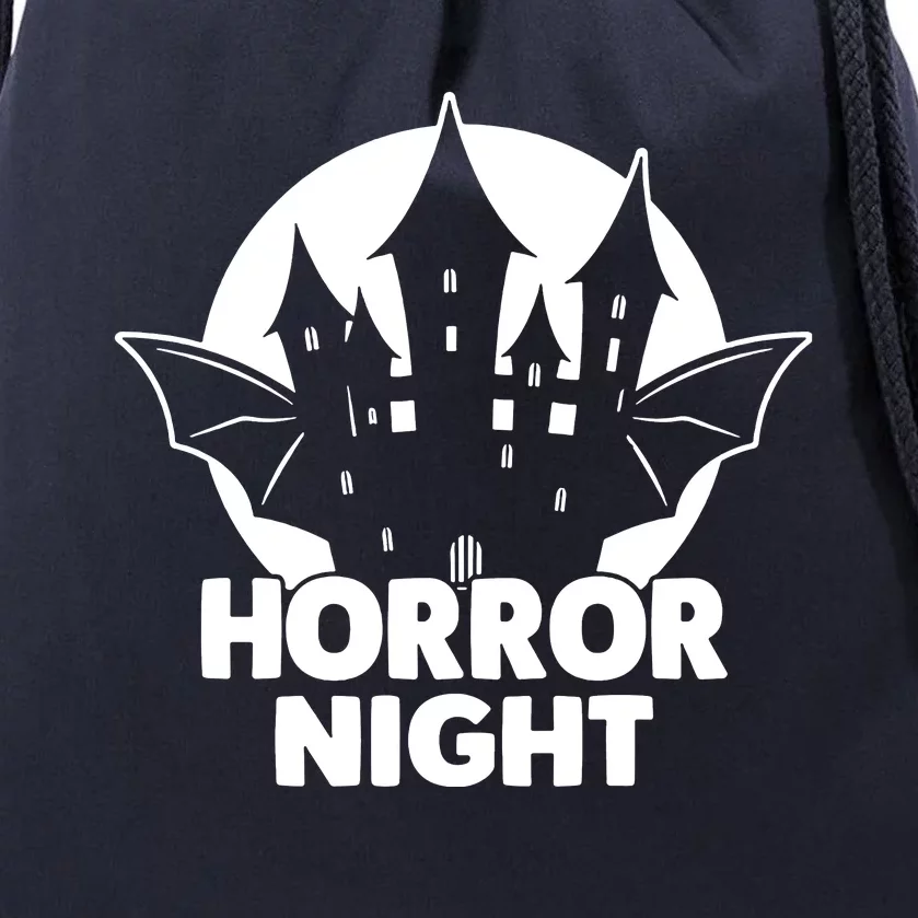 Horror Night Drawstring Bag